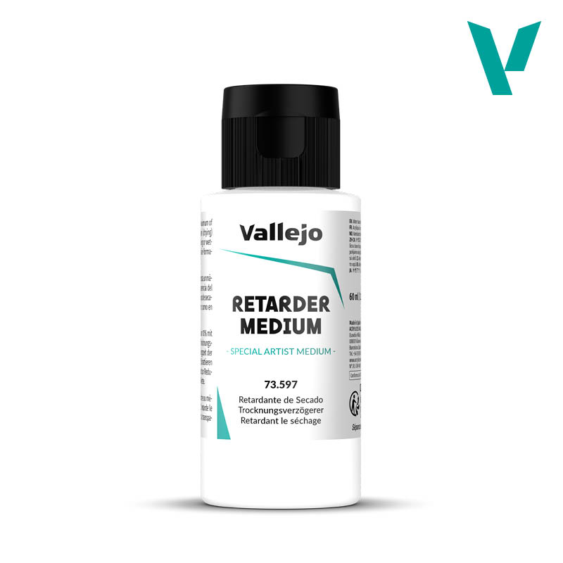 Замедлитель засыхания Vallejo Model Color - Retarder Medium (73597) 60 мл