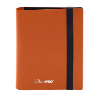 Альбом Ultra Pro — Eclipse PRO-Binder с 20 встроенными листами 2x1 - Pumpkin Orange (AW12956)