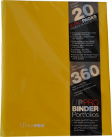Альбом Ultra-Pro Pro-Binder c 20 встроенными листами 3х3 - Желтый (AW5067)