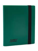 Альбом Card-Pro c 20 встроенными листами 2x2 - Зеленый