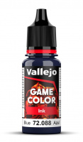 Краска чернильная для миниатюр Vallejo Game Ink - Blue (72088) 17 мл