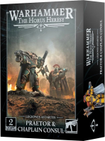 Warhammer: The Horus Heresy – Legion Cataphractii Praetor & Chaplain Consul (31-08)