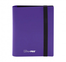 Альбом Ultra Pro — Eclipse PRO-Binder с 20 встроенными листами 2x1 - Royal Purple (AW12959)