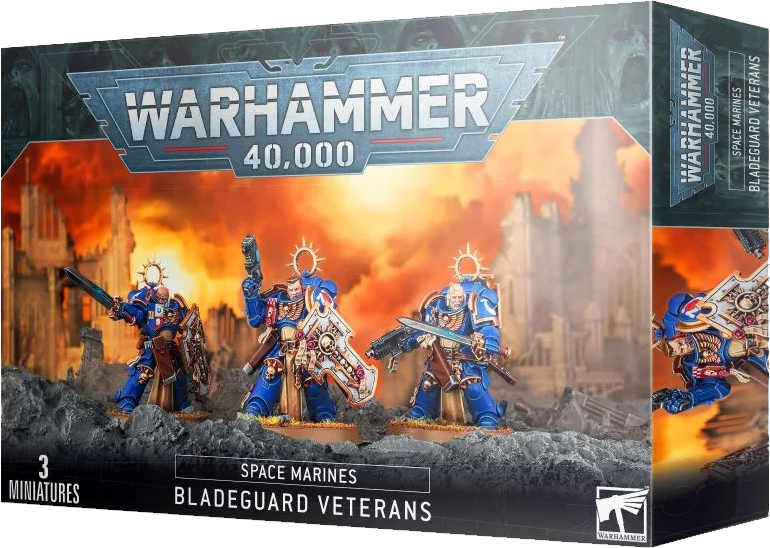 Warhammer 40,000: Space Marines - Bladeguard Veterans (48-44)