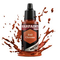 Краска металлик Warpaints Fanatic Metallic: Evil Chrome (WP3185)