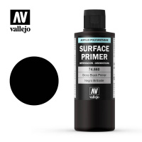 Грунтовка Vallejo Surface Primer -  Gloss Black (74660) 200 мл