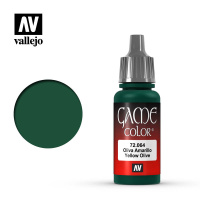 Краска для миниатюр Vallejo Game Color - Yellow Olive (72064) 17 мл