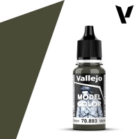 Краска для миниатюр Vallejo Model Color - US Dark Green (70893) 18 мл
