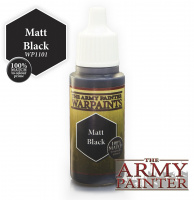 Краска The Army Painter: Matt Black (WP1101)