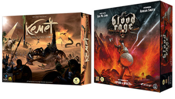 Комбо «Песок и Ярость». Blood Rage. Кровь и ярость + Кемет. Кровь и песок