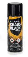 Спрей-грунтовка Citadel Chaos Black Spray (62-02)