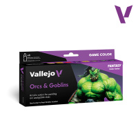 Набор красок Vallejo - Orcs & Goblins (72192) 8 красок по 18 мл