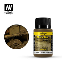 Краска-эффект Vallejo Weathering Effects - European Mud (73807) 40 мл
