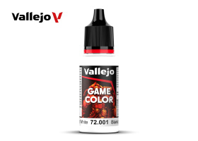 Краска для миниатюр Vallejo Game Color - Dead White (72001) 17 мл