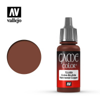 Краска для миниатюр Vallejo Game Color - Hammered Copper (72059) 17 мл