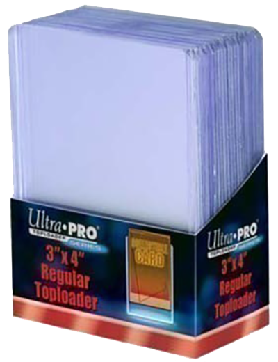 Ultra-Pro Toploaders 3x4 Clear Regular (25 шт.) (AW6459)