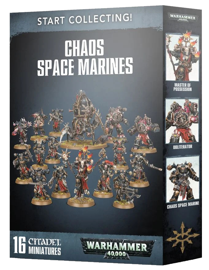 Warhammer 40,000: Start Collecting! Chaos Space Marines (70-40)