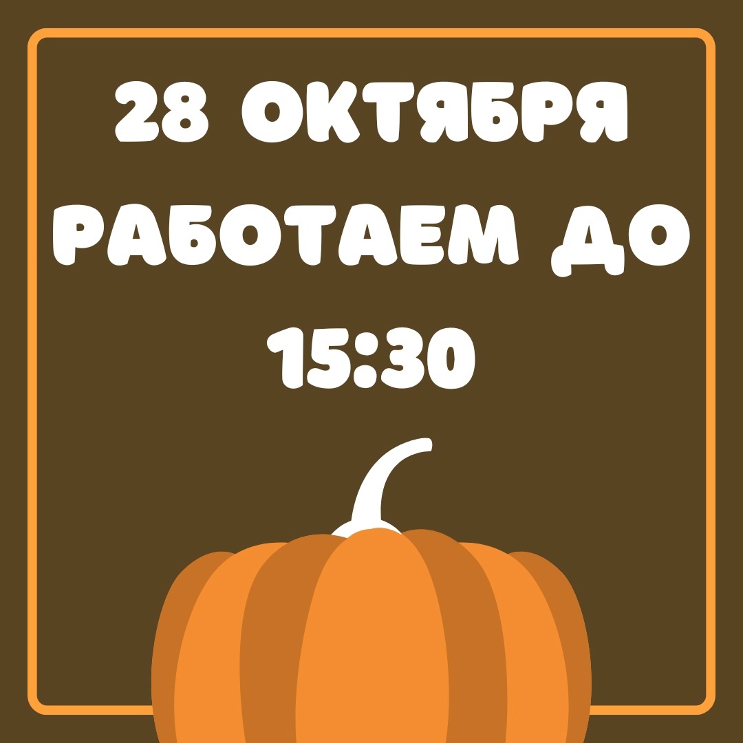 График работы 28.10.2024