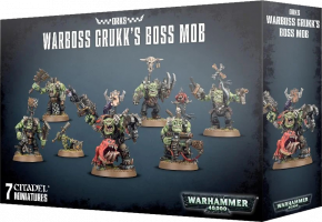 Warhammer 40000: Orks - Warboss Grukk's Boss Mob (50-33)
