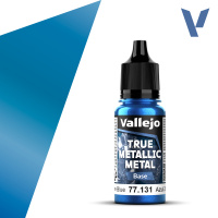 Краска для миниатюр Vallejo True Metallic Base – Sapphire Blue (77131) 18 мл