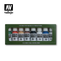 Набор красок Vallejo - Wargames Basics (70103) 8 красок по 17 мл