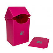 Пластиковая коробочка Blackfire вертикальная - Розовая (80+ карт) (V8011)
