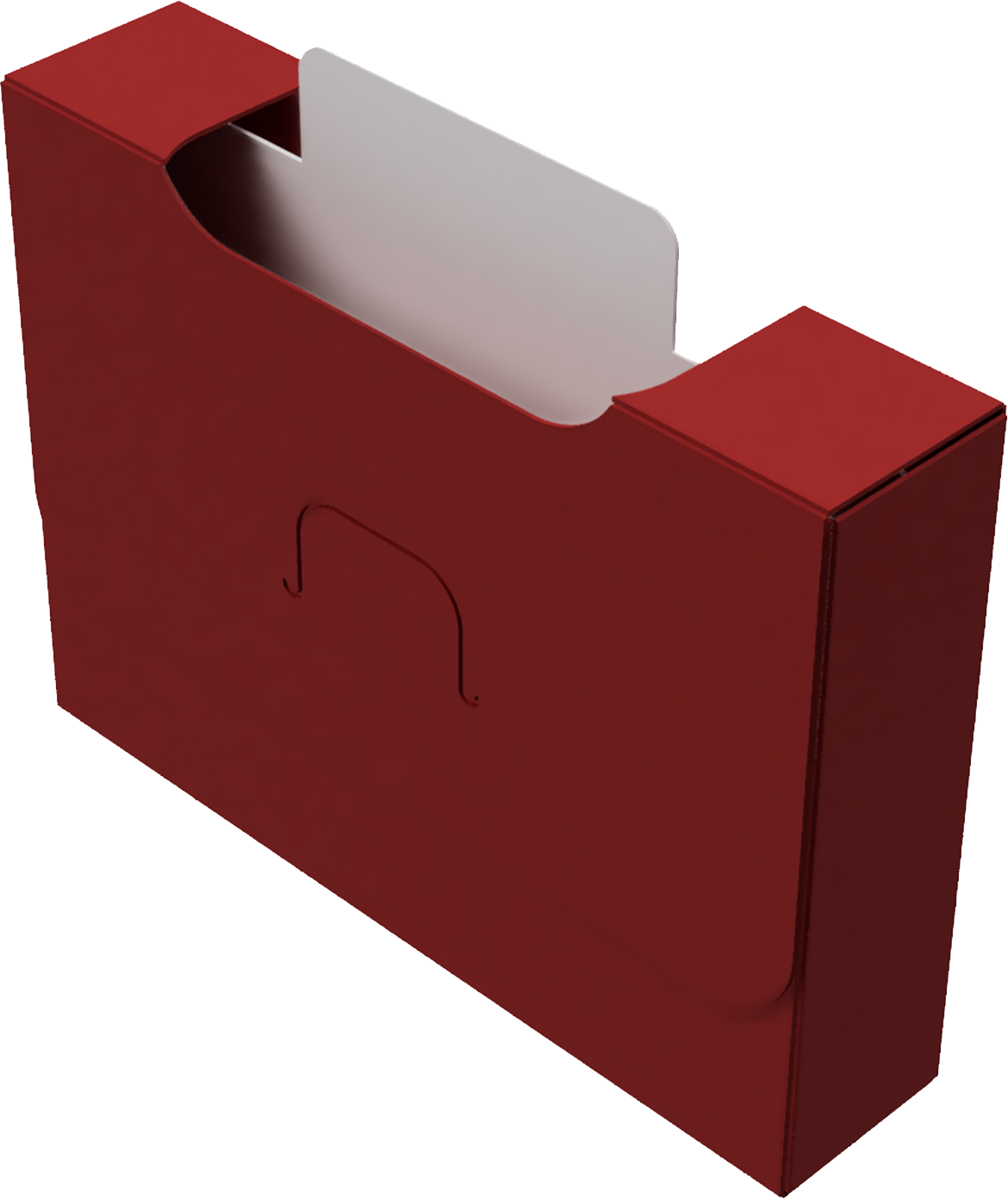 Картотека UniqCardFile Standart 20 mm (Красный) (544671)