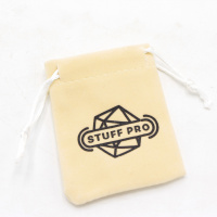 Вельветовый мешочек STUFF-PRO 9x7 см (Бежевый)