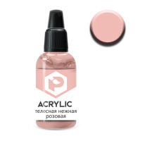 Краска Pacific88 ACRYLIC - Телесная нежная розовая (Bodily soft pink) (F134) 10 мл