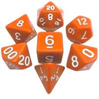 Набор кубиков для ролевых игр. Оранжевые (SPD34)