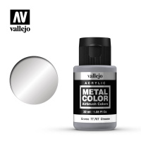 Краска металлик для аэрографа Vallejo Metal Color - Chrome (77707) 32 мл