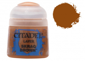 Краска для миниатюр Citadel Layer: Skrag Brown (22-40)