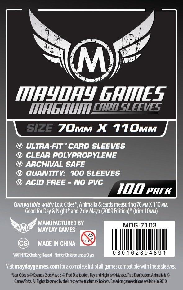 Протекторы MayDay Sleeves 100 шт. (70x110мм) (MDG-7103)