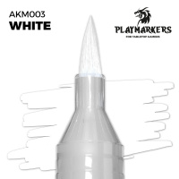 Акриловый маркер AK Playmarker — White (AKM003)