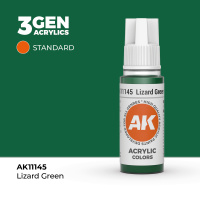 Краска для миниатюр AK Standard — Lizard Green (AK11145) 17 мл