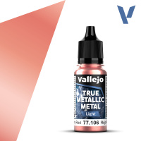 Краска для миниатюр Vallejo True Metallic Light – Ruby Red (77106) 18 мл 
