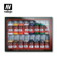 Набор красок Vallejo - Introduction (72299) 16 красок по 17 мл