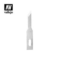 Набор из 5 лезвий № 68 для модельного ножа № 1 от Vallejo (T06005)