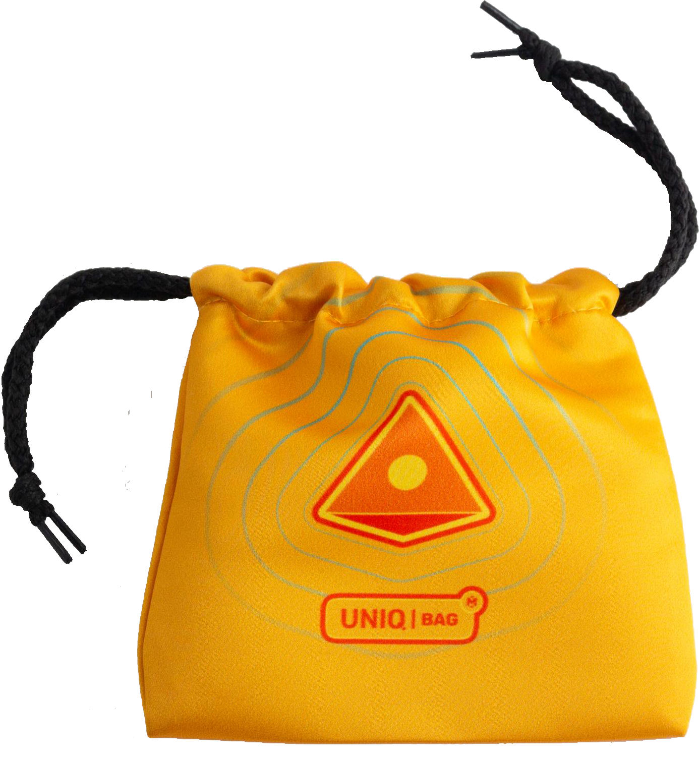 Мешочек Uniqbag StringWave - Yellow (630517) 15 см 