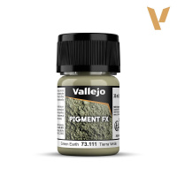 Пигмент (цветной порошок) Vallejo Pigments - Green Earth (73111) 35 мл