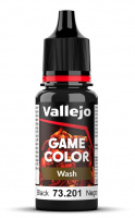 Проливка Vallejo Color Wash - Black Wash (73201) 17мл