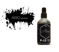 Грунтовка для аэрографа Pacific88 AERO - Черный (Black primer) (P13) 100 мл