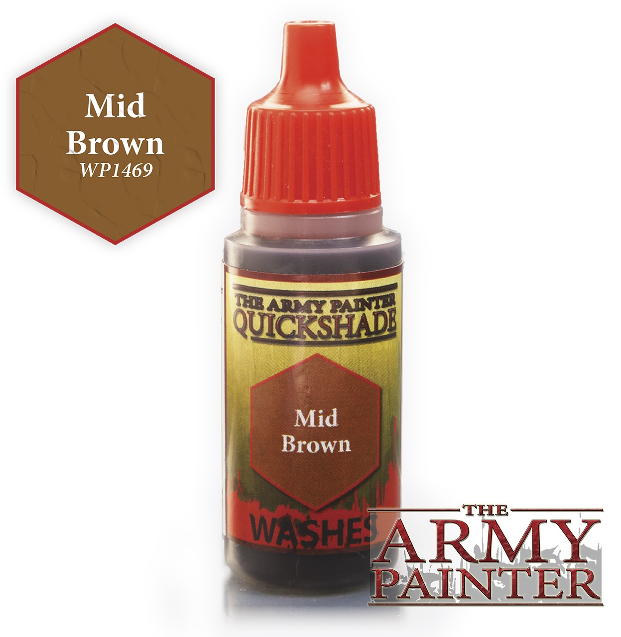 Краска The Army Painter: Mid Brown (WP1469)