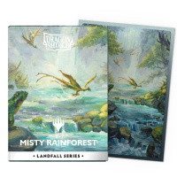 Протекторы Матовые Dragon Shield ART — Misty Rainforest (Landfall Series Dual) (AT-16501)