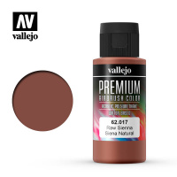 Краска Vallejo Premium Color - Raw Sienna (62017) 60 мл