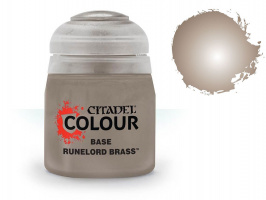 Краска для миниатюр Citadel Base: Runelord Brass (21-55)