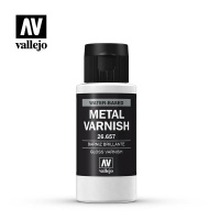 Лак глянцевый Vallejo Varnish - Gloss Metal Varnish (26657) 60 мл
