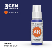 Краска для миниатюр AK Standard — Imperial Blue (AK11180) 17 мл