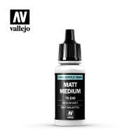 Разбавитель (матовый) Vallejo Model Color - Matte Medium (70540) 17 мл