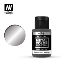 Краска металлик для аэрографа Vallejo Metal Color - Magnesium (77711) 32 мл